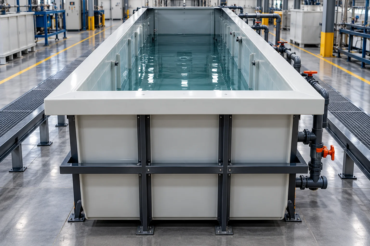 Aluminium Cleaning Chemical Tank
