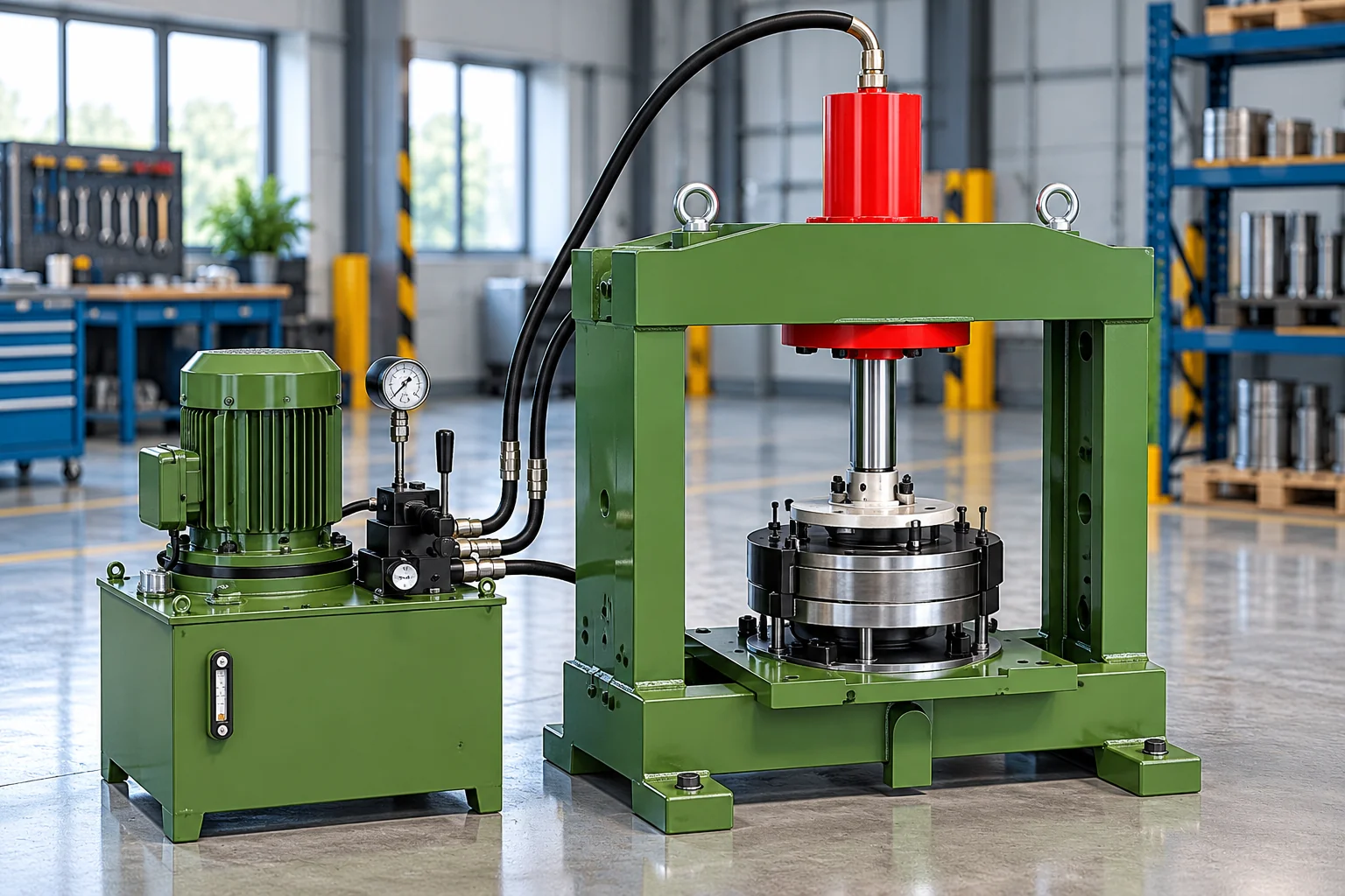 Semi automatic Hydraulic tava kadhai press machine